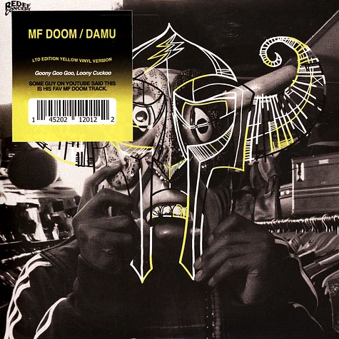 MF DOOM X Damu The Fudgemunk - Coco Mango, Sliced & Diced Neon Yellow Vinyl Edition