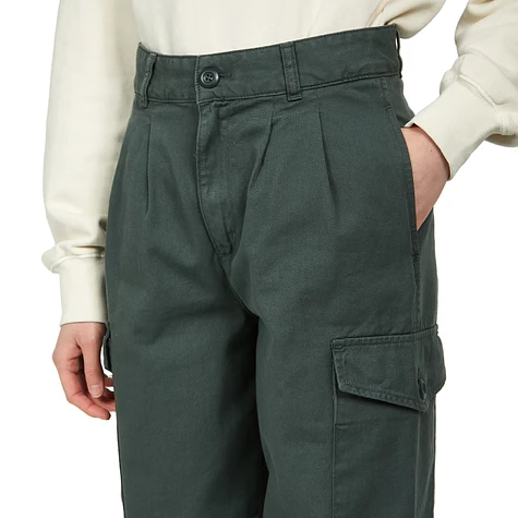 Carhartt WIP - W' Collins Pant Moraga Twill, 8.25 oz (Hemlock Green  Garment Dyed)