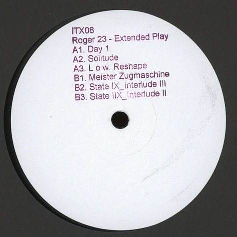 Roger 23 - Extended Play