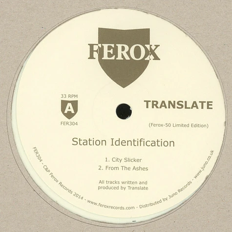 Translate - Station Identification