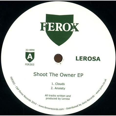 Lerosa - Shoot The Owner EP