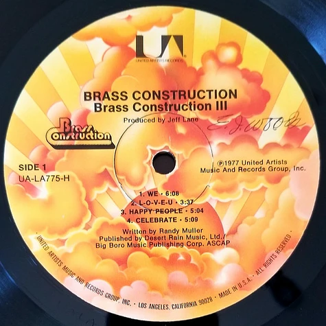 Brass Construction - Brass Construction III