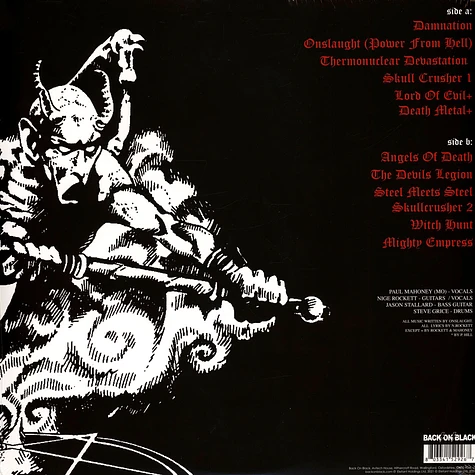 Onslaught - Power From Hell White / Red Splatter Vinyl Edition