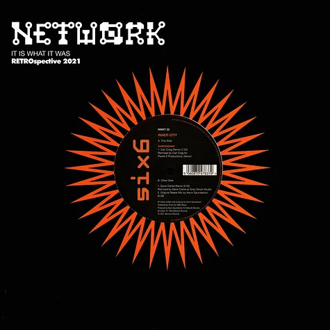 Inner City - Ahnonghay Transparent Orange Vinyl Edition