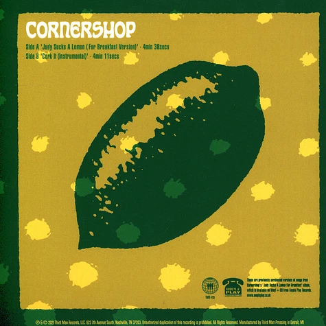 Cornershop - Judy Sucks A Lemon