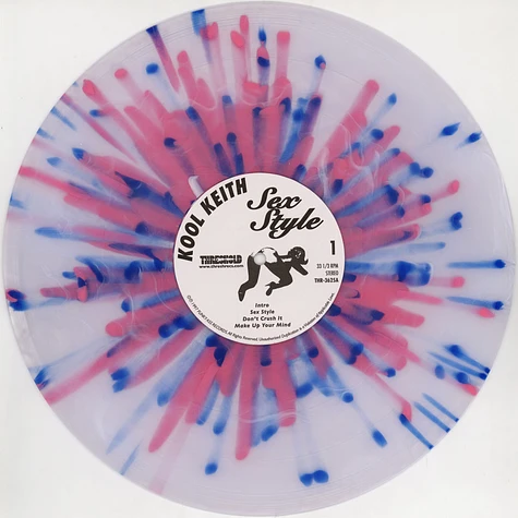 Kool Keith - Sex Style HHV EU Exclusive 25th Anniversary Splatter
