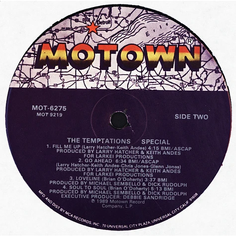 The Temptations - Special