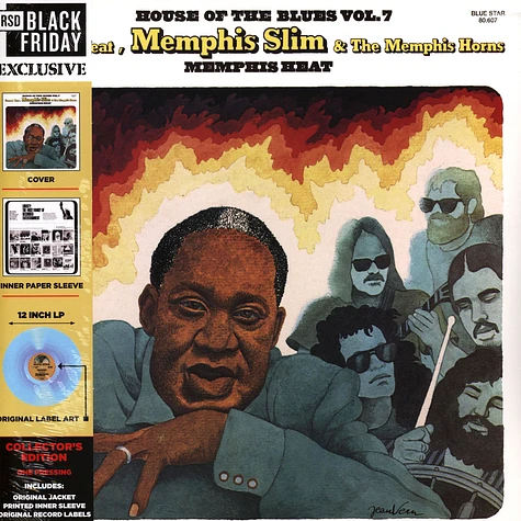 Canned Heat & Memphis Slim - Memphis Heat Black Friday Record Store Day 2021 Edition