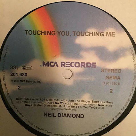 Neil Diamond - Touching You, Touching Me