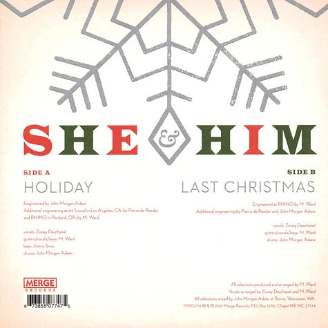 She & Him - Holiday / Last Christmas