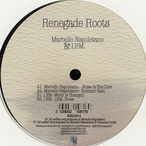 Marcello Napoletano & I.F.M. - Renegade Roots