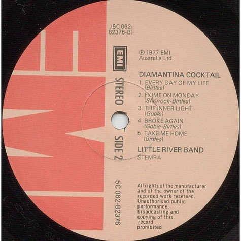 Little River Band - Diamantina Cocktail