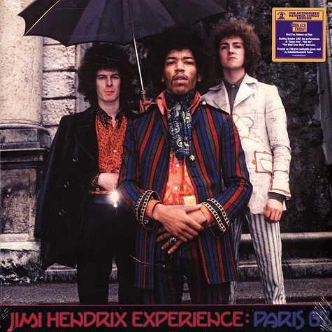 The Jimi Hendrix Experience - Paris 1967 Blue & Red Mix Colored Black Friday Record Store Day 2021 Edition