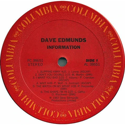 Dave Edmunds - Information