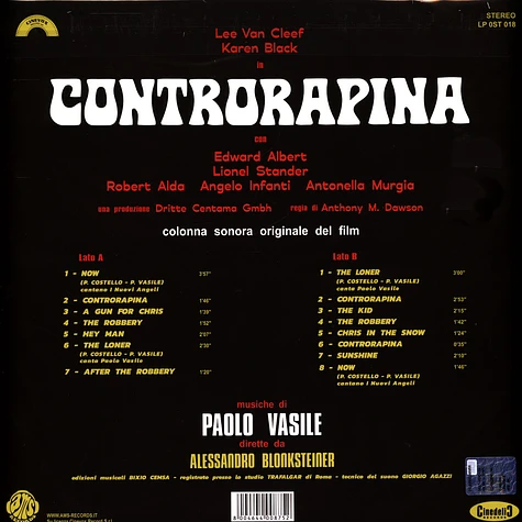 Paolo Vasile - Controrapina Black Vinyl Edition