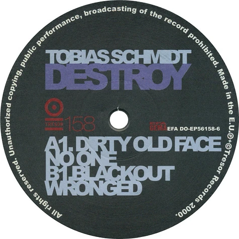 Tobias Schmidt - Destroy