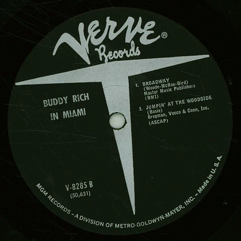 Buddy Rich - Buddy Rich in Miami