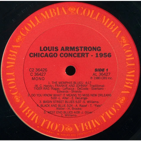 Louis Armstrong - Chicago Concert - 1956