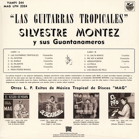 Silvestre Montez - Las Guitarras Tropicales