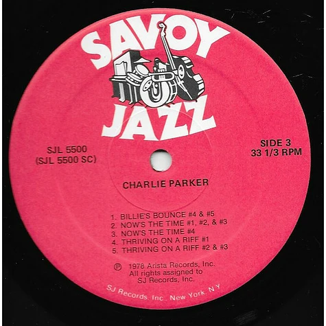 Charlie Parker - The Complete Savoy Studio Sessions