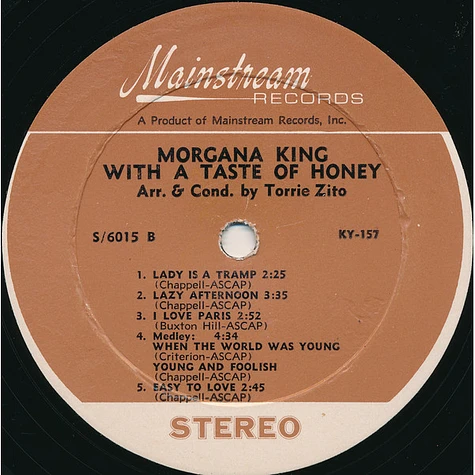Morgana King - With A Taste Of Honey