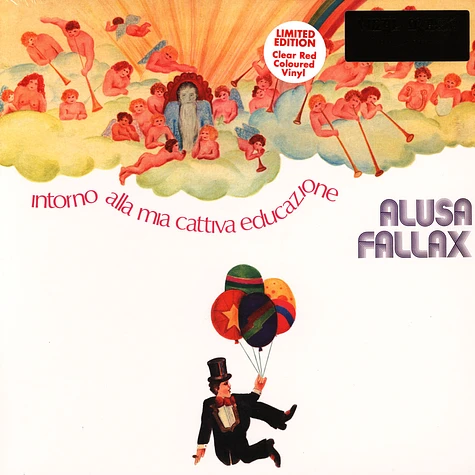 Alusa Fallax - Intorno Alla Mia Cattiva Educazione Clear Red Vinyl Edition