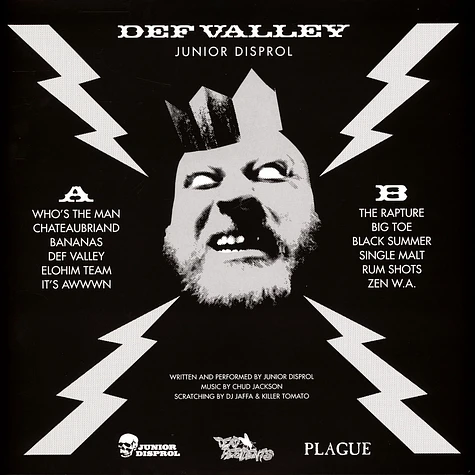 Junior Disprol - Def Valley Black Vinyl Edition