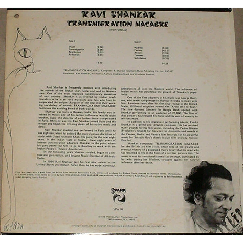 Ravi Shankar - Transmigration Macabre