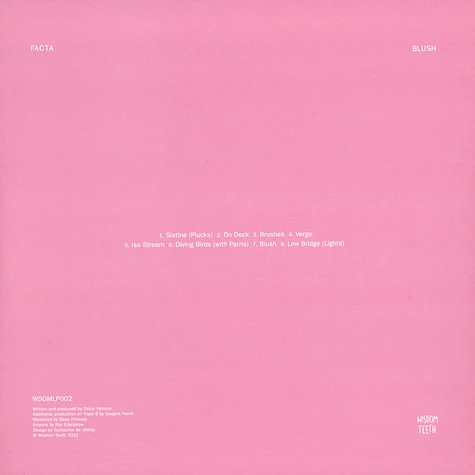 Facta - Blush White Vinyl Edition