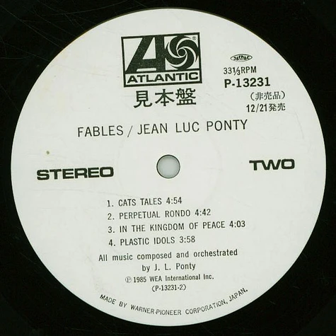 Jean-Luc Ponty - Fables