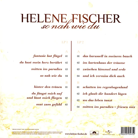 Helene Fischer - So Nah Wie Du