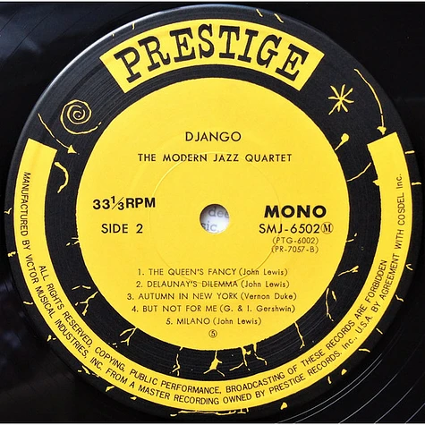 The Modern Jazz Quartet = The Modern Jazz Quartet - Django = ジャンゴ