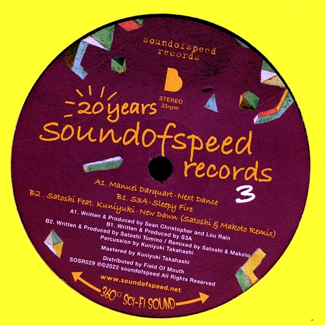 V.A. - 20 Years Sound Of Speed Records Volume 3