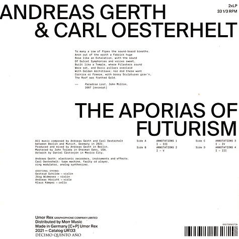 Andreas Gerth & Carl Oesterhelt - The Aphorias Of Futurism