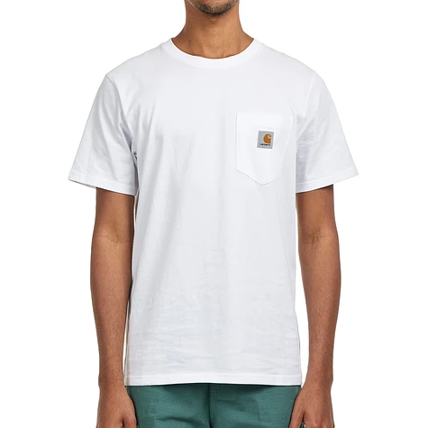 Tシャツ・カットソー Carhartt Wip White S S Pocket T-Shirt Carhartt WIP Pocket T-Shirt | White | Official Carhartt WIP