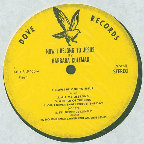 Barbara Coleman - Now I Belong To Jesus