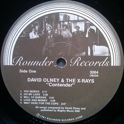 David Olney And The X-Rays - Contender