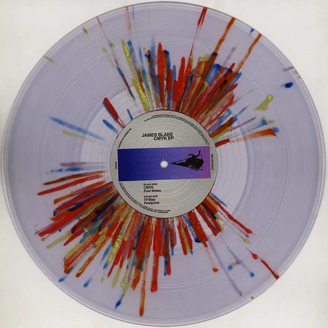 James Blake - CMYK EP Splatter Vinyl Edition