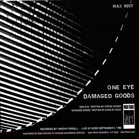 Strike Under - One Eye / Damaged