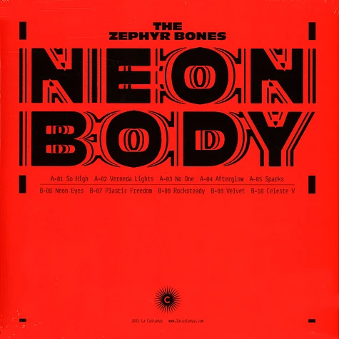 The Zephyr Bones - Neon Body Neon Yellow Vinyl Edition