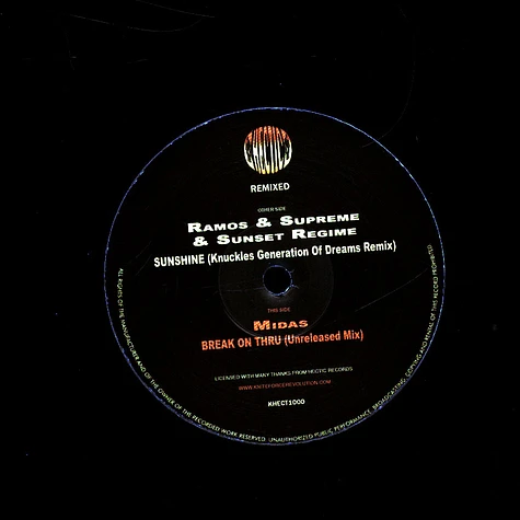 Ramos & Supreme & Sunset Regime / Midas - Limited EP