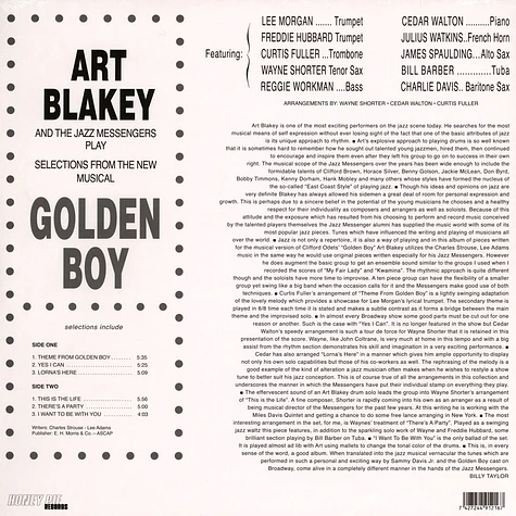 Art Blakey & The Jazz Messenge - Selections From Golden Boy