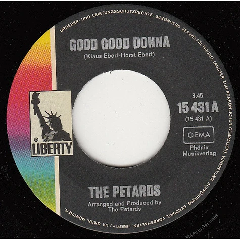 The Petards - Good Good Donna