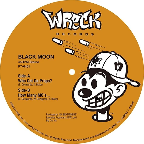 Black Moon - Who Got Da Props? / How Many MC's Picture Disc Edition