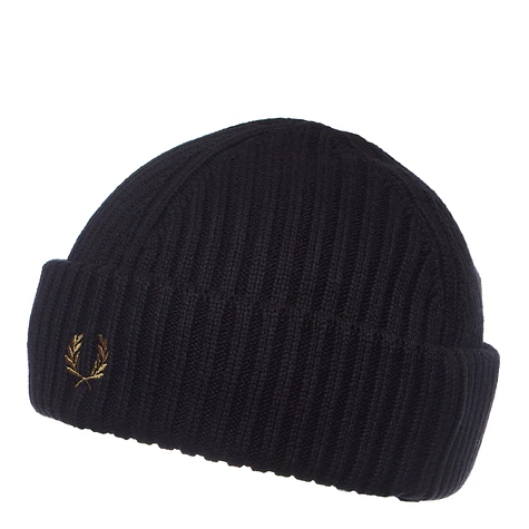Fred Perry - Short Ribbed Beanie