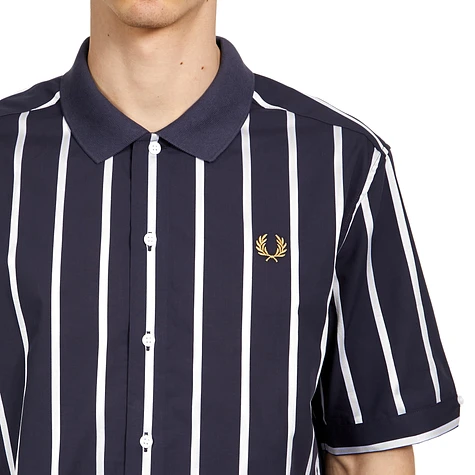 Fred Perry - Contrast Collar Stripe Shirt