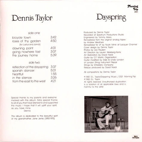 Dennis Taylor - Dayspring