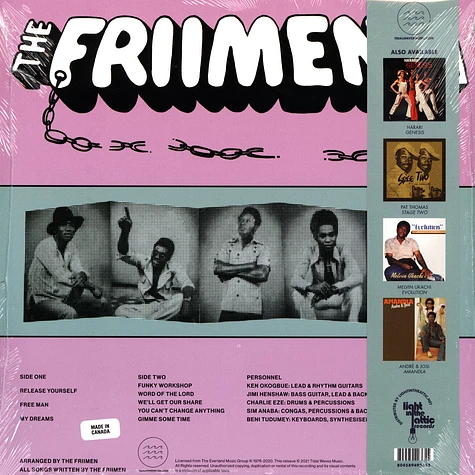 Friimen Muzik Company - Free Man Black Vinyl Edition