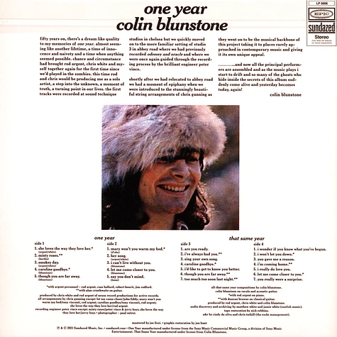 Colin Blunstone - One Year 50th Anniversary Edition