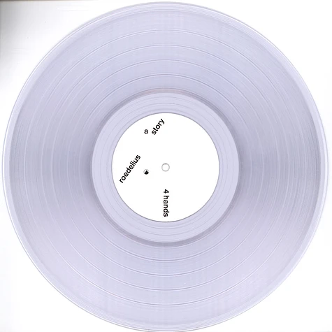 Roedelius Story - 4 Hands Clear Vinyl Editoin